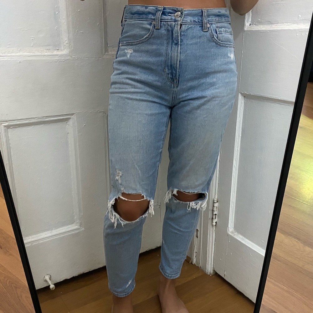 Light Blue Mom Jeans